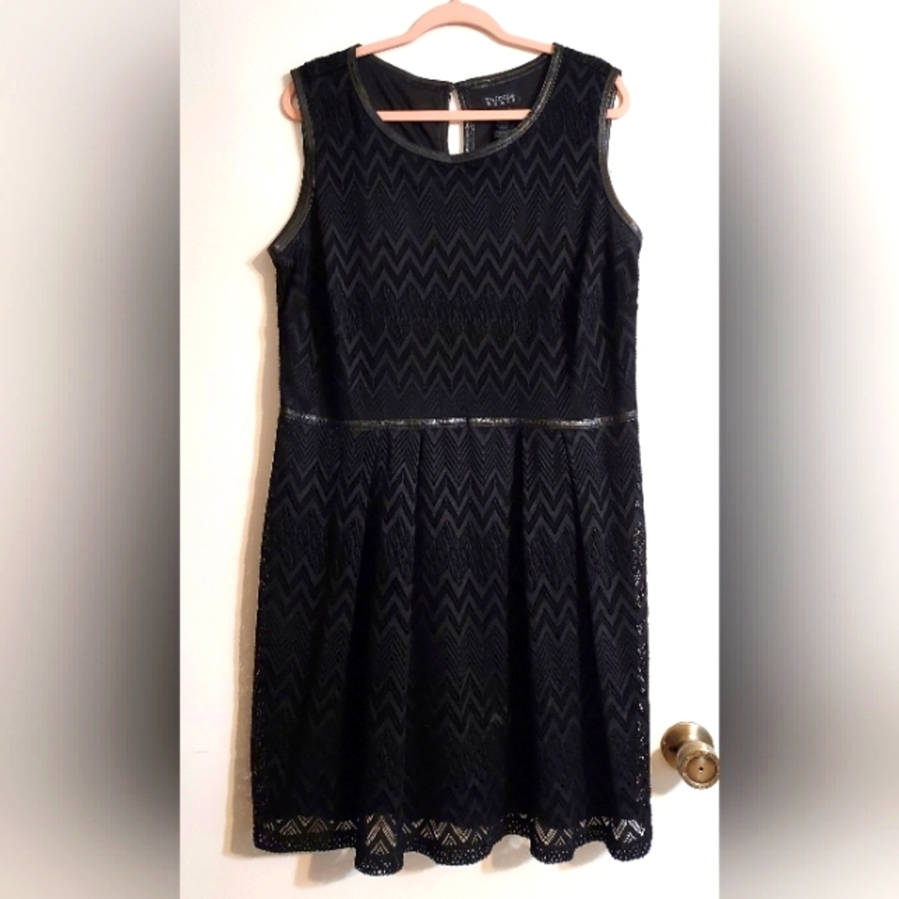 Sleeveless Little Black Dress, Enfocus Size 16W